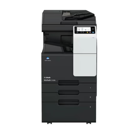 柯尼卡美能達/KONICAMINOLTA C7222i  多功能一體機 彩色激光 打印 復印 掃描 雙面自動輸稿器+雙紙盒